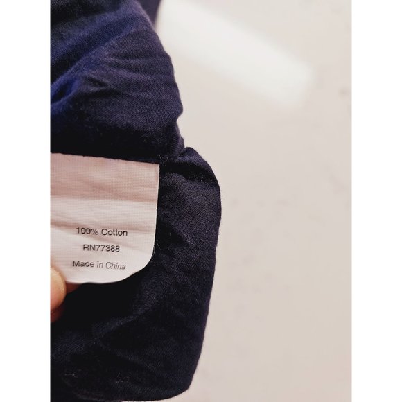 J. Crew Bubble Dress size Small Navy Blue bow front straps mini - Picture 10 of 11